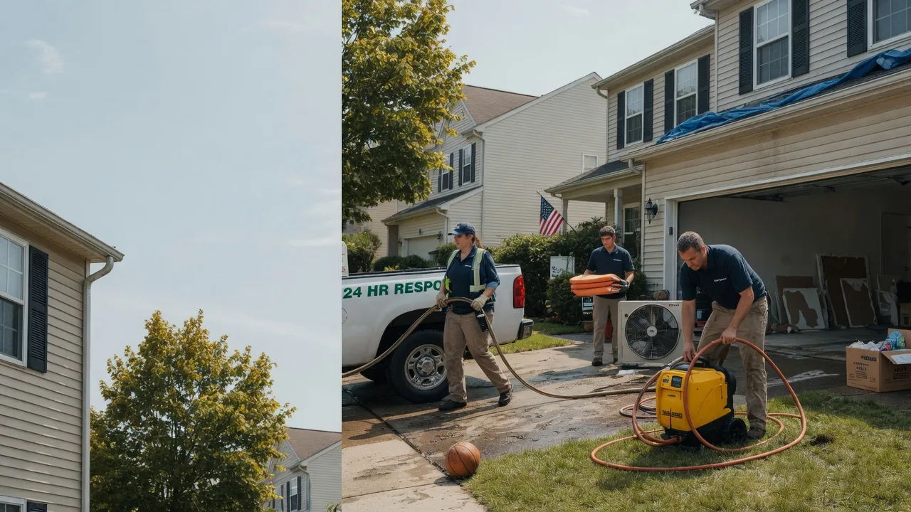 Emergency Water Damage Restoration in Manns Choice, PA near me